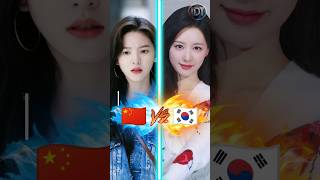 SOUTH KOREAN ACTRESS 🇰🇷 Vs CHINESE ACTRESS 🇨🇳 [upl. by Einaffets]