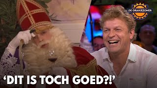 De Oranjezomertafel geniet van hoogtepunten van Directeurtje als Sinterklaas bij Vandaag Inside [upl. by Myrvyn585]