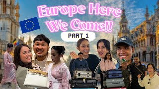 VLOG AMATIR  LET’S GO TO EROPAAAAH [upl. by Leraj303]