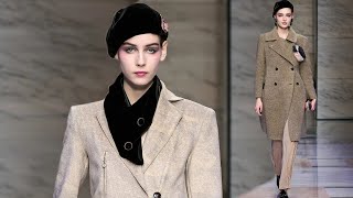 Giorgio Armani мода в Милане Осень Зима 20232024  Одежда и аксессуары [upl. by Ahsiri]