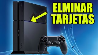 CÓMO ELIMINAR TARJETA de CREDITO PS4 👉Tarjeta de Credito o Debito [upl. by Guthry127]