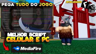 SAIU AGORA💥 NOVO SCRIPT BLOX FRUITS PARA CELULAR NOVAS FUNÇÕES AUTO FARM  MOBILE e PC [upl. by Kenzie]