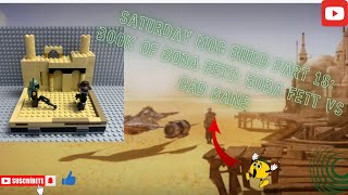 Saturday Moc Build Part 18 Boba Fett vs Cad Bane [upl. by Nolahs487]