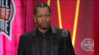 Allen Iverson’s Basketball Hall of Fame Enshrinement Speech [upl. by Nieberg]