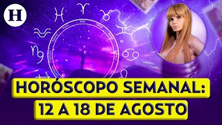 Horóscopos de la semana con Mhoni Vidente del 12 al 18 de agosto [upl. by Ader127]