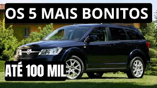 OS 5 CARROS COM DESIGN MAIS BEM ACERTADO PELAS MONTADORAS ATÉ 100 MIL [upl. by Eunice]