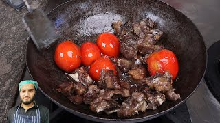 Charsi Mutton Karahi  Namak Mandi Street Food Peshawar [upl. by Lsiel]