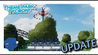 NEW UPDATE On Theme Park Tycoon 2  NEW ROLLER COASTER 🎢  amp MORE [upl. by Metah]