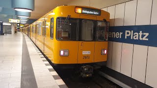 UBahnhof Nauener Platz U9  UBahn Berlin [upl. by Suoivatnom]