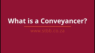 What is a Conveyancer [upl. by Rhtaeh]