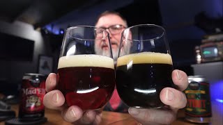 Massive Beer Review 4302 Troegs Brewing Holiday Side by Side Mad Elf Ale vs Gingerbread Cookie Stout [upl. by Melanie]