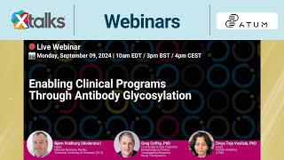 Enabling Clinical Programs Through Antibody Glycosylation [upl. by Nerej]