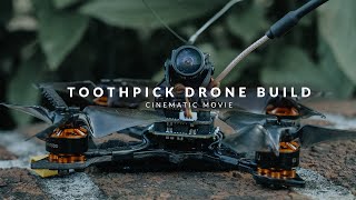 Toothpick Drone Build [upl. by Aliwt]