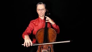 JSBach Minuet in C Suzuki Cello book 1 in SLOW PRACTICE TEMPO [upl. by Dustin]