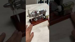 16 Cylinder Stirling Engine Model Kit enginediy engineering enginesound engine miniengine [upl. by Yaeger128]