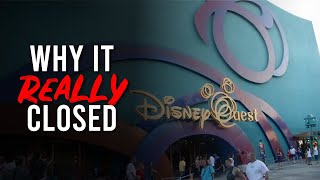 Why DisneyQuest REALLY Closed  Disney Creepypasta [upl. by Kuhlman]