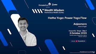 Wealth Wisdom 2023  Hatha Yoga Power Yoga Flow with Anjasmara [upl. by Platt]