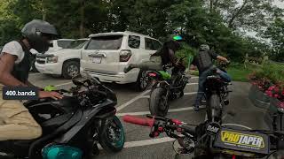 We just stunting around town II motovlog II supermoto II RMZ250 II Malcamptripple motovlog pt2 [upl. by Tnomel938]