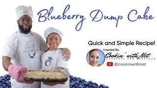 Easy to make BLUEBERRY DUMP CAKE [upl. by Ailegra]