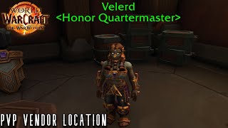 WoW War Within Dornogal Conq amp Honor PvP Vendors Location Quick Guide [upl. by Rehoptsirhc]