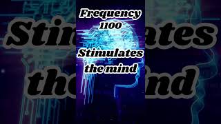 Frequency 1100 Hz  🎨 Increases creativity 🧠 Stimulates the mind holistichealth chakrabalancing [upl. by Eirelam599]