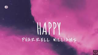 Pharrell Williams  Happy Lyrics 1 Hour [upl. by Kimble]