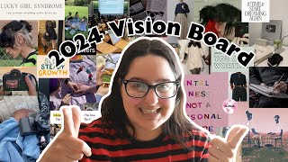 DESIGN YOUR 2024 VISION BOARD  Digital Vision Board using Pinterest and Canva [upl. by Naji699]