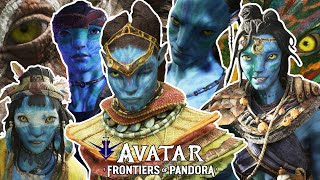 Avatar Frontiers of Pandora All Cutscenes [upl. by Ahsekram]