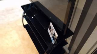 BellO PVS4204HG TV Stand Product Overview [upl. by Sidnac]