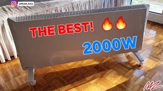 Radialight Sirio 20 Electric Heater 2000W  Unboxing [upl. by Kciredorb]