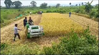 Kirloskar Harvester agriculture tractor farming shortfeed [upl. by Halverson]