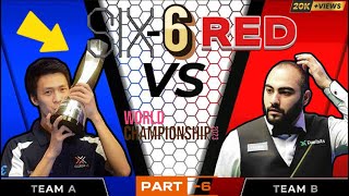 🔴Unnooh vs Hossein Vafaei Six6 Red World Championship 2K23 SemiFinalsPart6 ​⁠snsnooker30 [upl. by Ailel753]