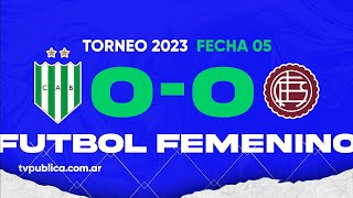 Banfield vs Lanús Fecha 05 Copa de la Liga Profesional Femenina YPF 2023 [upl. by Itsym16]