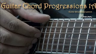 Guitar Chord Progressions  Bollywood Music  Lesson 1 Part 1 [upl. by Ribak171]