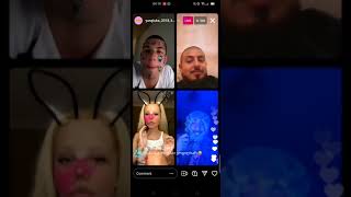 ჩუმათ გოგო სირცხვილიაა Kidll ninushka4lisenko yung luka taha 911 Instagram live [upl. by Ruby]