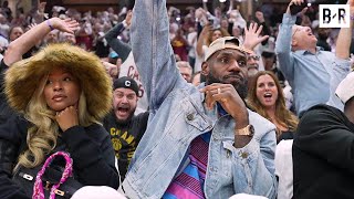 LeBron James Gets a Standing Ovation in Cleveland for Cavs vs Celtics Game 4 [upl. by Rendrag797]