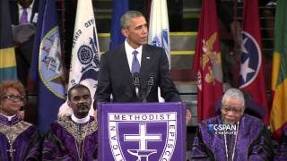 President Obama delivers Eulogy – FULL VIDEO CSPAN [upl. by Ffej]