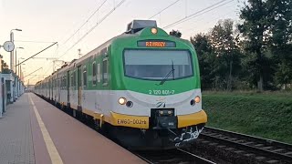 EW60002  EN57AKM1567 jako KM R2 do Mrozów Mińsk Mazowiecki Anielina [upl. by Amoihc]