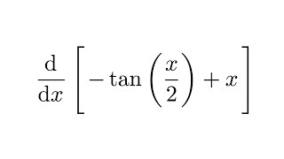 Derivative of tanx2  x [upl. by Ardnas756]