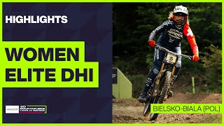 BielskoBiala  Women Elite DHI Highlights  2024 WHOOP UCI Mountain Bike World Cup [upl. by Saidee]