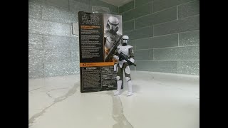 TOY REVIEW Star Wars The Black Series Imperial Armored Commando [upl. by Azarria696]