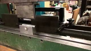 Di Acro Model 55 10 Hydra Power Brake Press [upl. by Dasa]