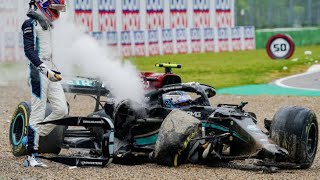 BOTTAS AND RUSSELL CRASH AT IMOLA EDIT [upl. by Stephanie668]