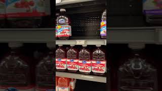 Stocking Up The Ocean Spray Drinks shorts food foodie groceryshopping walmart dayinthelife [upl. by Anatnas]