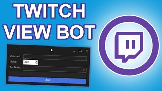 TWITCH LIVE VIEW BOT  1500 VIEWERS  2024 [upl. by Tenaej]