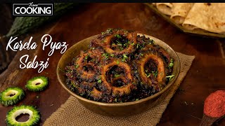 Karela Pyaz Sabzi in Under 30 Minutes  Bitter Gourd Onion Sabzi  Delicious Indian Side Dish [upl. by Wiles]