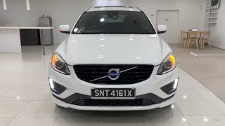 Volvo XC60 T5 RDesign Sunroof 2015 White Keyless  SNT4161X [upl. by Oilalue]