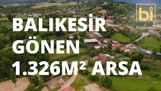 GÖNEN ŞAROLUK KÖYÜNDE 1326 m² KONUT İMARLI ARSA [upl. by Abijah]