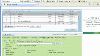 Medline Tutorial Ovid [upl. by Milda]