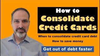 How to consolidate credit card debt [upl. by Mcspadden]